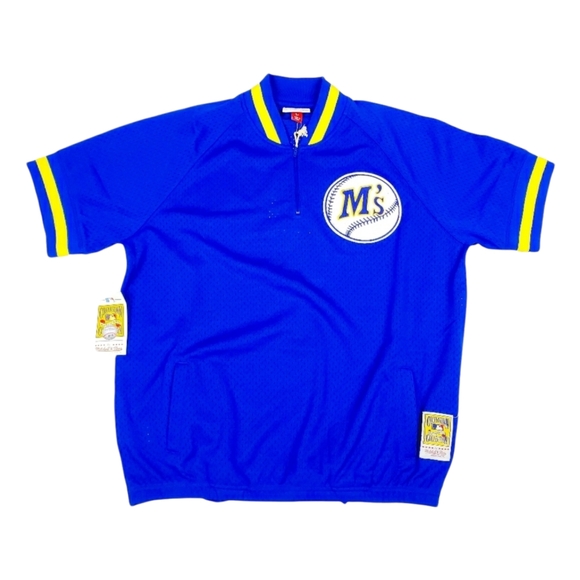🆕️ SEATTLE MARINERS Retro Baseball Jersey KEN GRIFFEY JR - Main Image